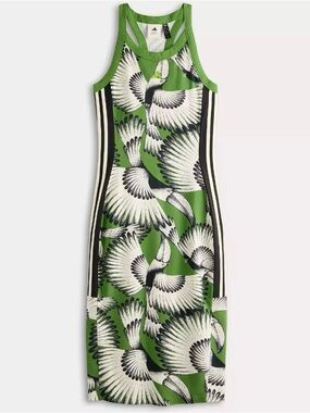 Adidas X Farm Rio 3 Stripes Dress. NWT